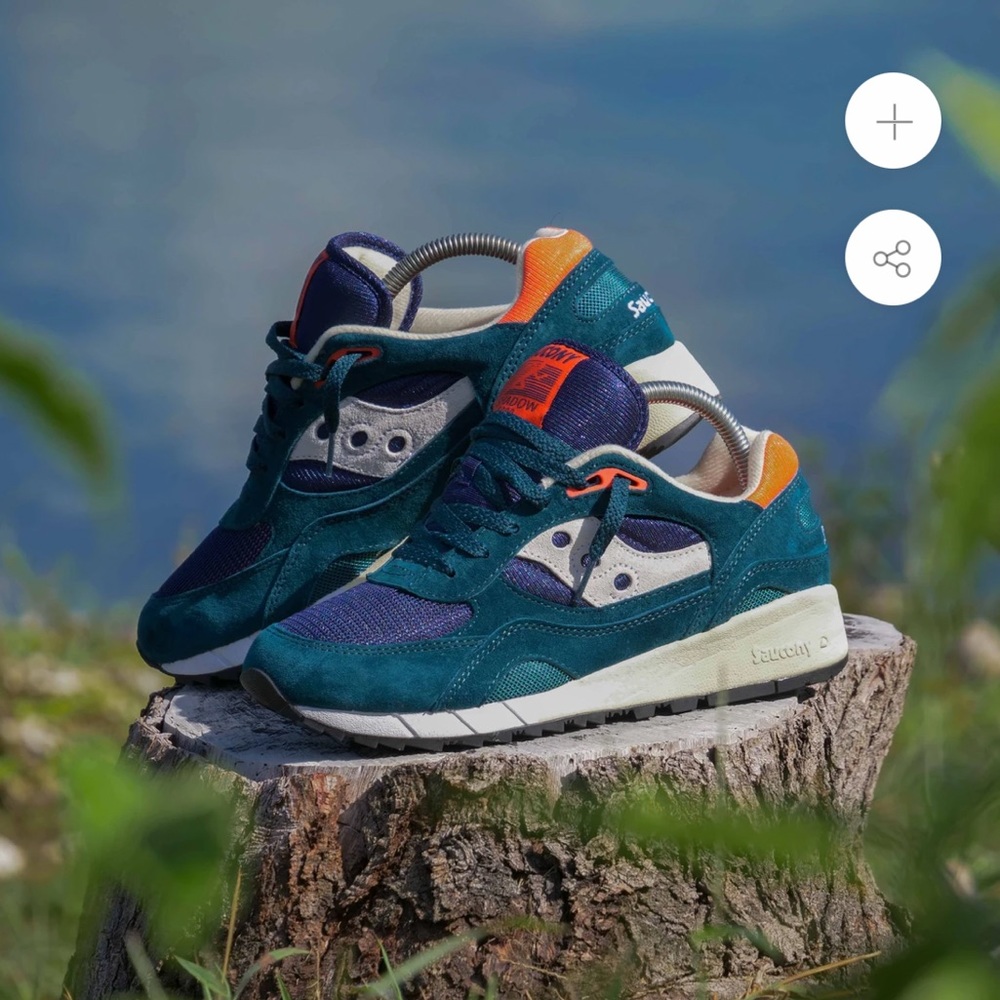 Saucony shadow 6000 green/navy
